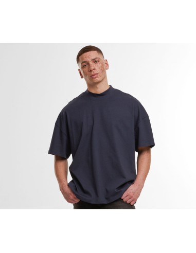 BUI-BY230-Mens Oversized Mock Neck Tee